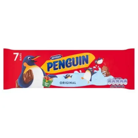 McVitie’s Penguin Original Biscuit Bar 7PACK
