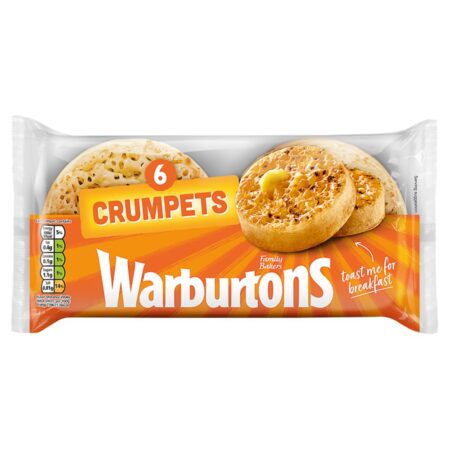 Warburtons Crumpets 6S