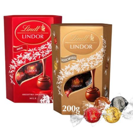 Lindt Lindor Cornet or Assorted Cornet Box 200G