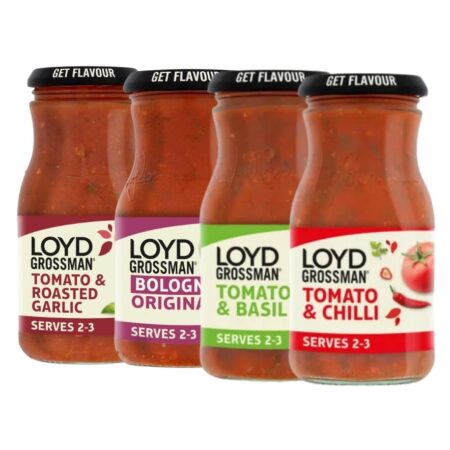 Loyd Grossman Pasta Sauce 350G – Varieties a stocked