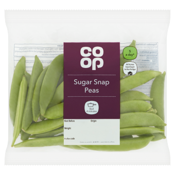 Co-op Trimmed Sugar Snap Peas 150G