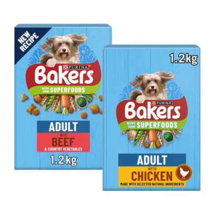 Purina Bakers Adult Chicken & Vegetable 1.2KG
