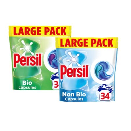 Persil Capsules 34w Bio or Non Bio 496G