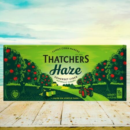Thatchers Haze Cider Cans 10X440ML