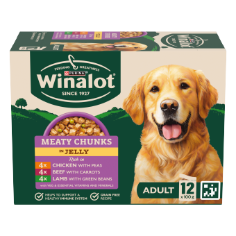 Purina Winalot Grain Free Perfect Portions Mixed in Jelly 12X100G