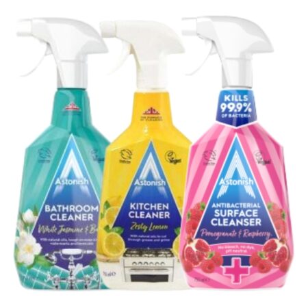 Astonish Bathroom, Kitchen, or Antibacterial, Cleanser 750ML – Varieties as Stocked