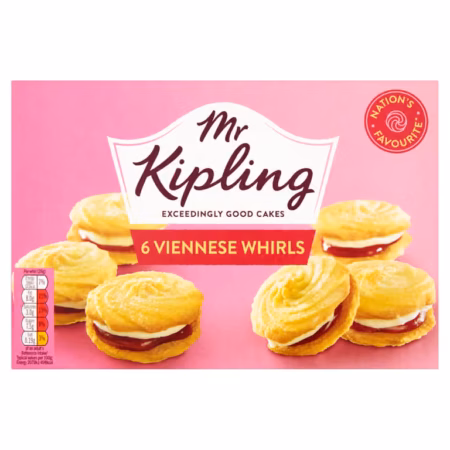 Mr Kipling Viennese Whirls 6S
