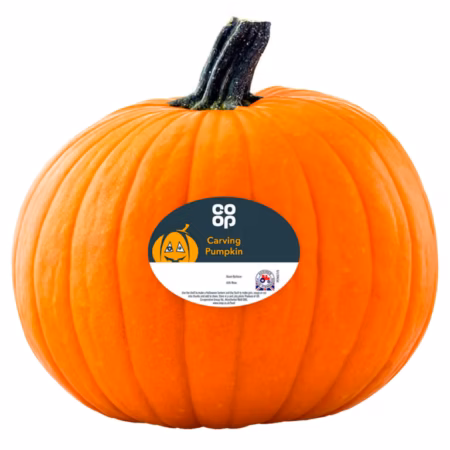 Co-op Carving Pumpkin